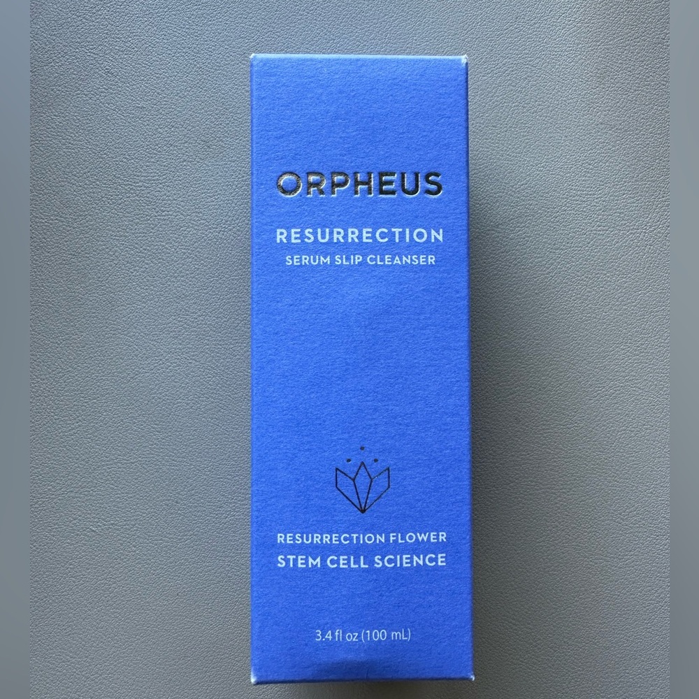 ORPHEUS RESURRECTION SERUM SLIP CLEANSER NEW